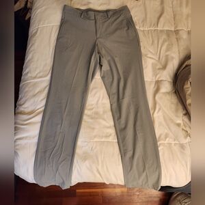 Men's Nordstrom Tech Smart Trim Fit Light Grey Pants